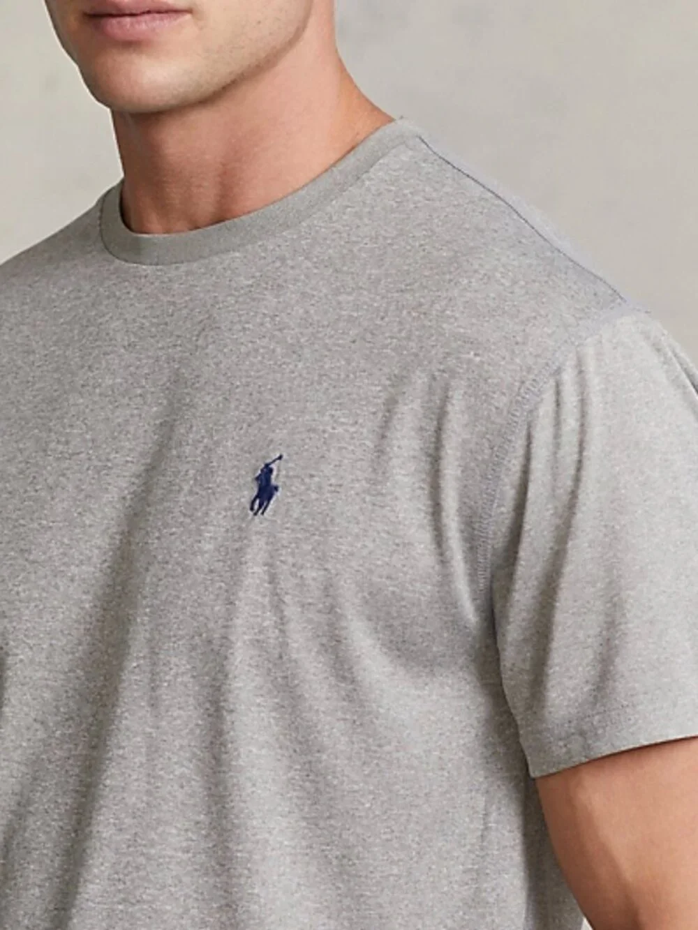 Polo Ralph Lauren Classic Performance Jersey T-Shirt (2 ct) Gray workout active